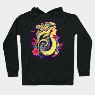 Plastic Macaroni Boho Trippy Hippy Vermicelli Hoodie